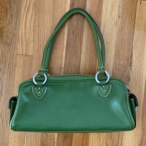 Marc Jacobs Green Leather Shoulder Bag